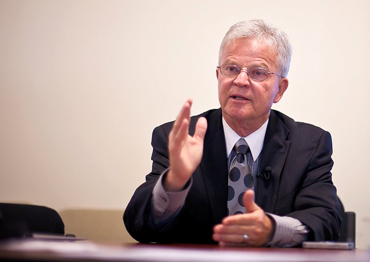 Republican presidential candidate, Buddy Roemer 