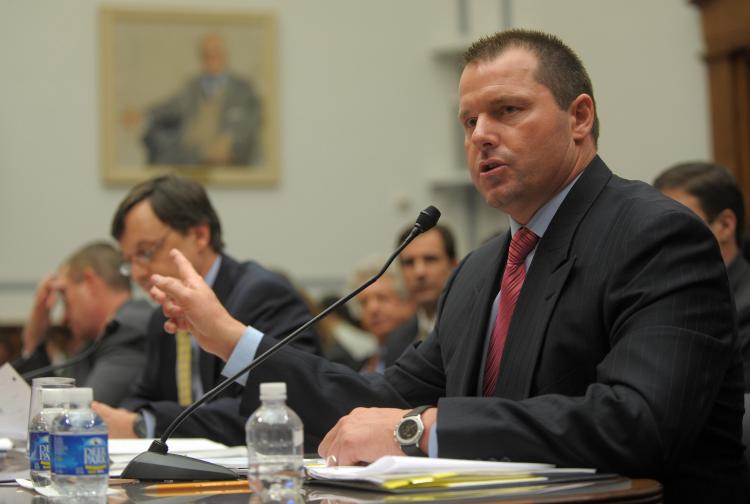 Roger Clemens had his perjury and obstruction of justice trial pushed back three months to July. (TIM SLOAN/AFP/Getty Images)