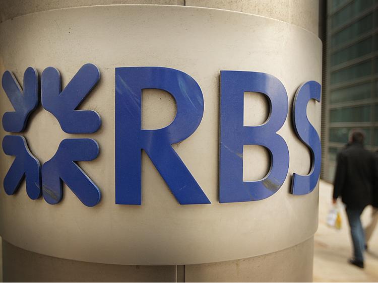 The Royal Bank of Scotland looked to investors for extra cash to help it through the credit crunch but had to be bailed out by U.K. taxpayers, which now owns 58 percent of its shares.  (Peter MacDiarmid/Getty Images)
