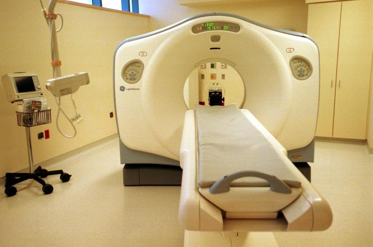 SAFER SCANNING: A new development promises to greatly reduce radiation exposure from CT scans using video game processors. (Darren McCollester/Getty Images )