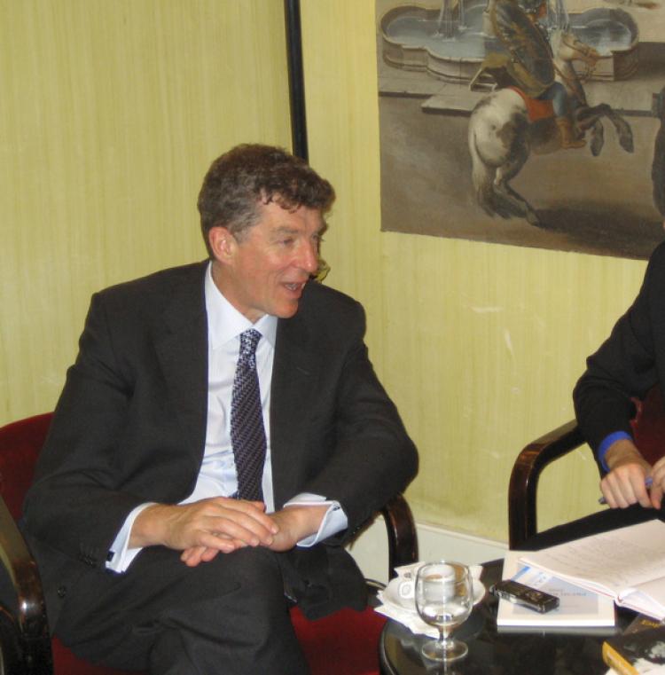 Immunization expert and one of four 2008 Balzan Prize winners, Ian Frazer: