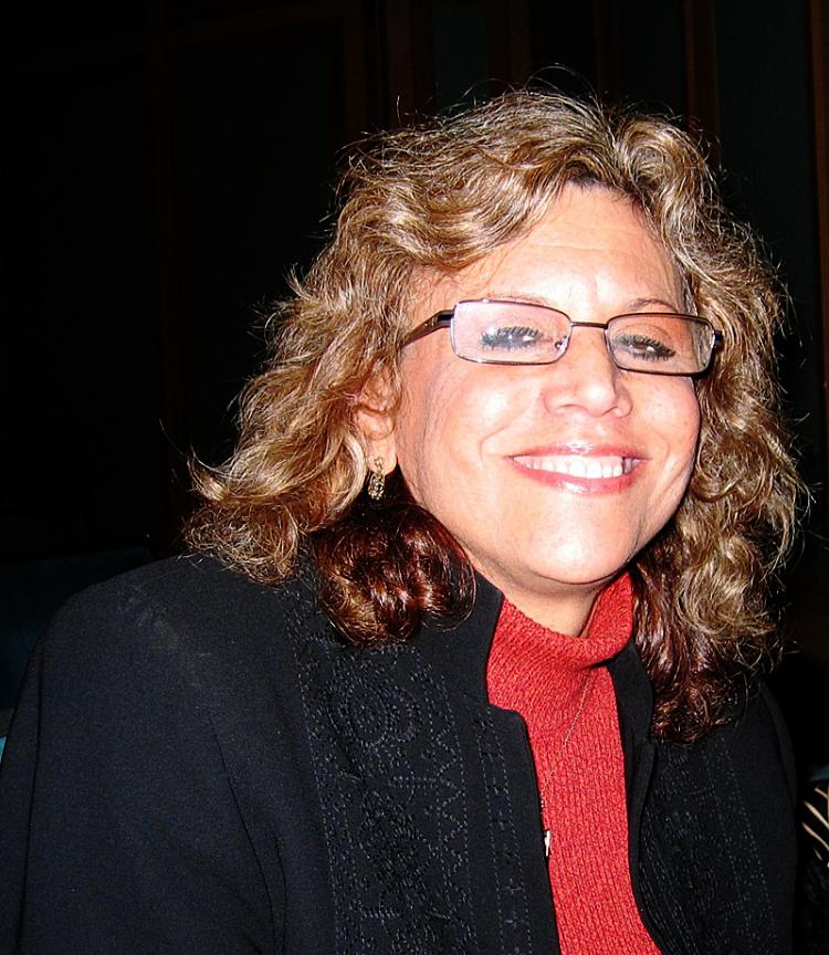 Mrs. Goldberg liked the mix of east and West in the orchestra. (Yu Ying/SOH) Mrs. Goldberg liked the mix of east and West in the orchestra. (Yu Ying/SOH)