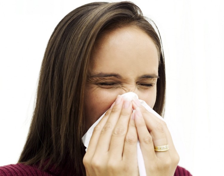 Sneezing can become ineffective in certain conditions, such as sinusitis, which may explain why some people with allergies sneeze a lot. (Stockbyte/Photos.com)