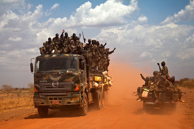 South Sudanese soldiers