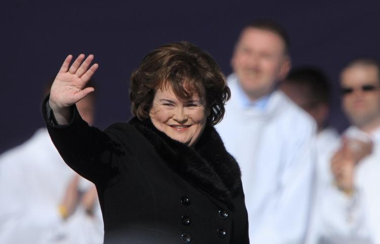 Susan Boyle will be replaced by Michael Bolton on Tuesday's 'Dancin With the Stars.' (ANDREW YATES/AFP/Getty Images) Susan Boyle will be replaced by Michael Bolton on Tuesday's 'Dancin With the Stars.' (ANDREW YATES/AFP/Getty Images)