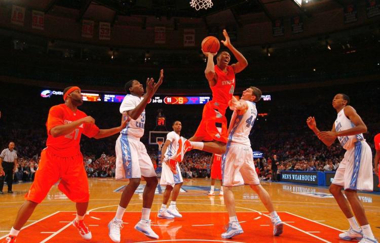 Syracuse has taken over the No. 1 ranking in the country. (Jim McIsaac/Getty Images )