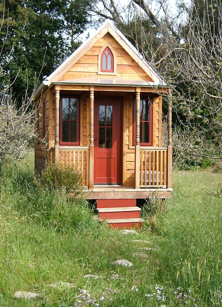 TINY LIVING: Appealing to homebuyers looking to lessen their impact on the environment, the Tumbleweed Tiny House company offers homes starting at just 65 square feet. (www.tumbleweedhouses.com)