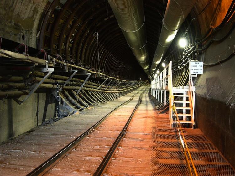 NUCLEAR RESTING PLACE: Yucca Mountain is the U.S. Department of Energy's potential geologic repository designed to store and dispose of spent nuclear fuel and high-level radioactive waste.  (Maxim Kniazkov/Getty Images )