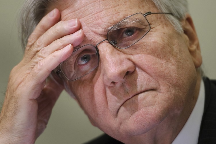 Former European Central Bank chief Jean-Claude Trichet