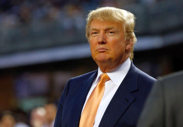 Donald Trump attends a baseball game on Sep. 23 at Yankee Stadium. Trump, the real estate and media mogul, has hinted at a run at the U.S. presidency in 2012. (Mike Stobe/Getty Images)
