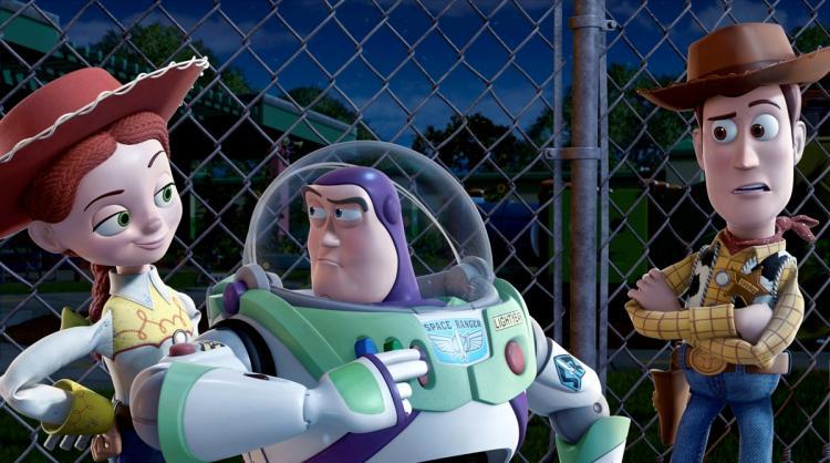 'Toy Story 3' characters (L-R) Jessie, Buzz Lightyear, and Woody from the third installment of the wildly popular Disney animated film. (Disney/Pixar )