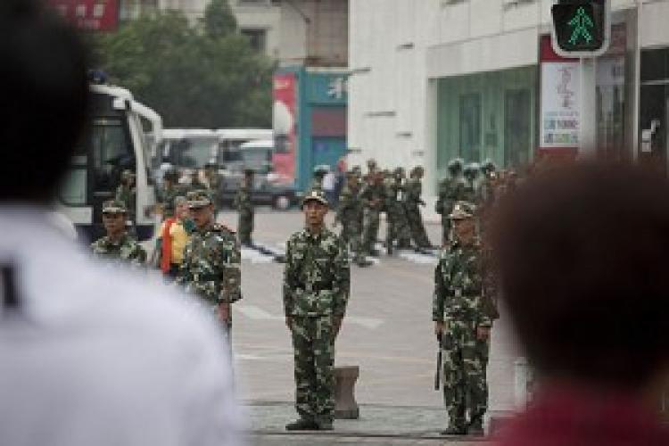 Martial law was once again declared in Urumqi.