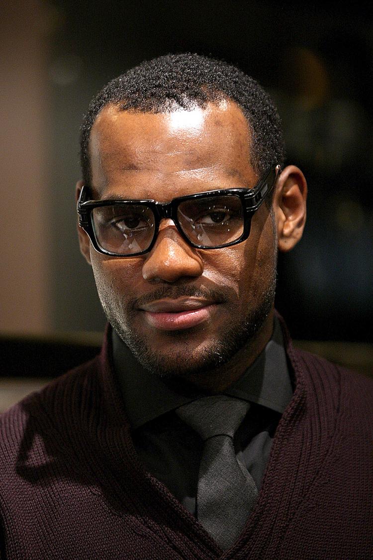 FILM STAR: Basketball phenom LeBron James will be featured in an upcoming film. (Michael Loccisano/Getty Images)