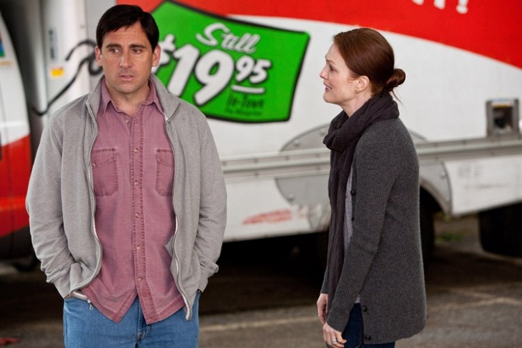 TOUGH LOVE: (L-R) Steve Carell and Julianne Moore in 'Crazy, Stupid, Love.' (Ben Glass/Warner Bros. Pictures)