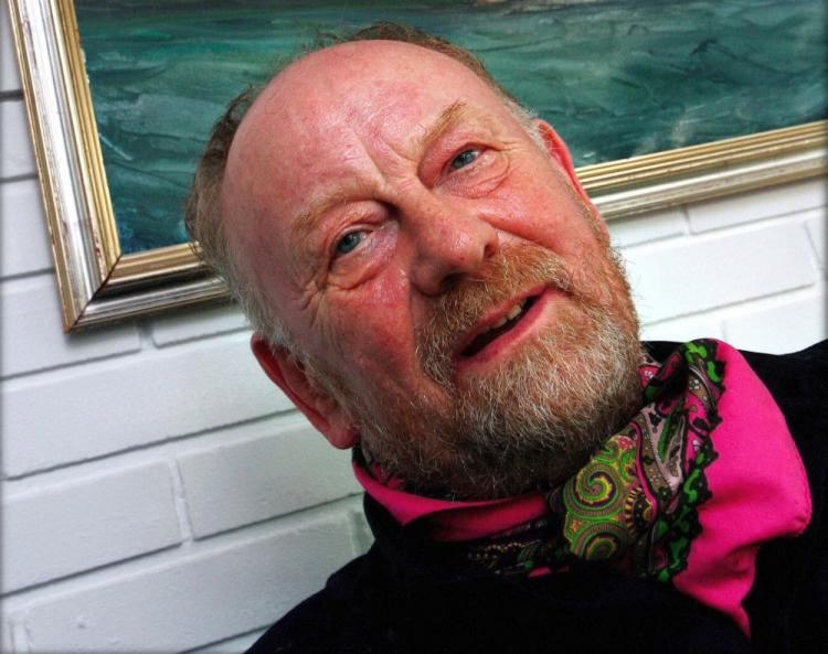 File picture dated 2006 showing Kurt Westergaard, one of the Danish cartoonists who drew controversial caricatures of the Prophet Mohammed in Denmark's biggest daily Jyllands-Posten in 2005.  (Preben Hupfeld/AFP/GETTY IMAGES)