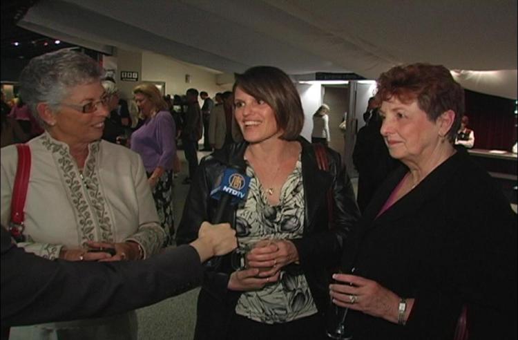 L to R: Mrs. D. Fisher, Mrs. C. Fisher, and Mrs. Bruns at Shen Yun Performing Arts at Queen Elizabeth Theatre on Tueday  (NTDTV)