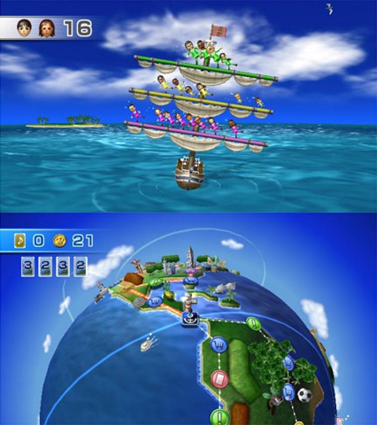 Wii Party: Promotional screenshots from the new game from Nintendo. ((Nintendo.co.jp))