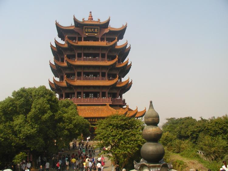 The Yellow Crane Tower is one of the Four Great Towers in China. (Li Qian/The Epoch Times)
