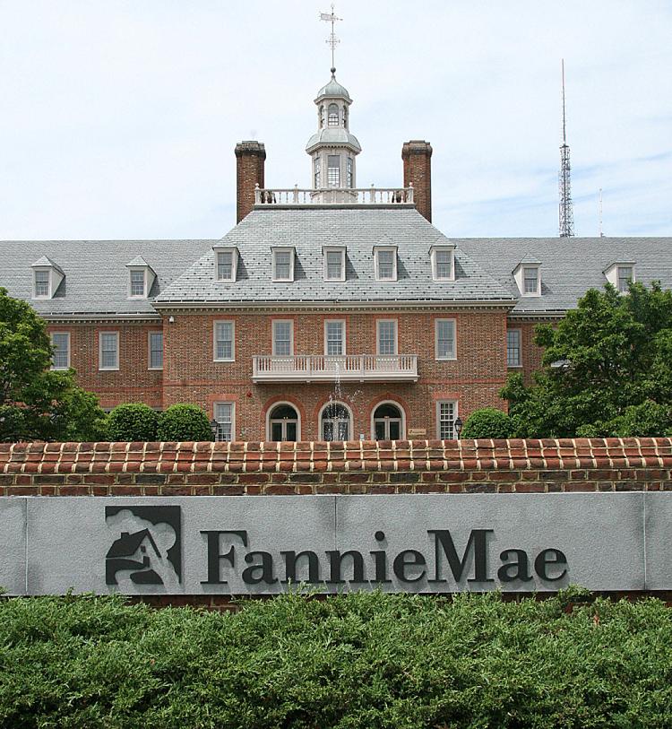 A view of Fannie Mae headquarters in Washington, DC (Karen Bleier/AFP/Getty Images)