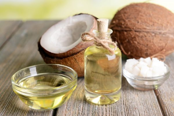 coconut and coconut oil