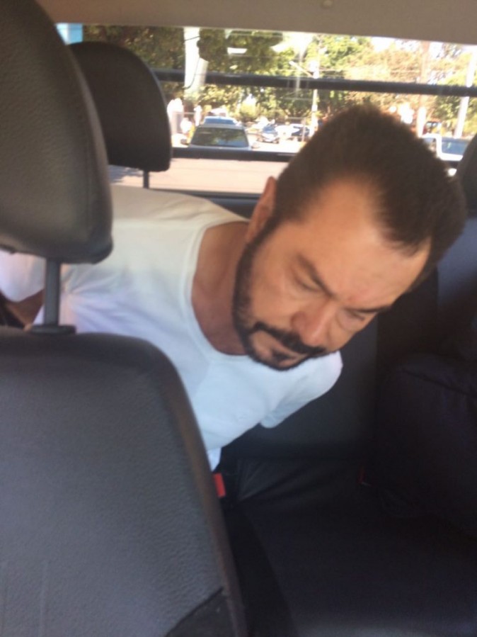 Luiz Carlos da Rocha after being arrested. (Federal Police of Brazil)
