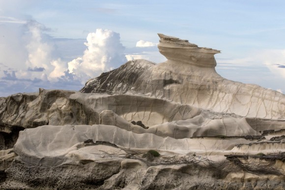 The Kapurpurawan Rock Formation in Burgos. (Mohammad Reza Amerinia)