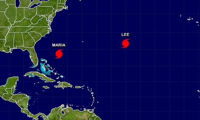 Hurricane Lee Forms in Atlantic on Sunday