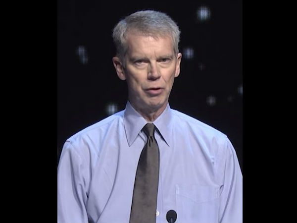 Steve Justice speaks at the launch of To The Stars Academy of Arts & Science on Oct. 11, 2017. (Screenshot/YouTube/To The Stars Academy of Arts & Science)