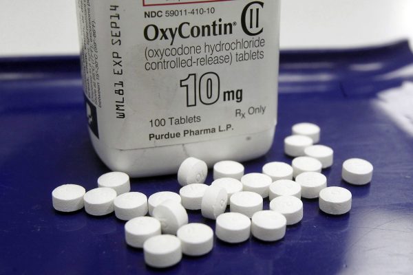 The opioid OxyContin