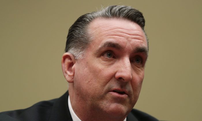 Charles McCullough III, inspector general of the intelligence community, during a hearing before the House Oversight and Government Reform Committee on Capitol Hill on July 7, 2016. (Alex Wong/Getty Images)