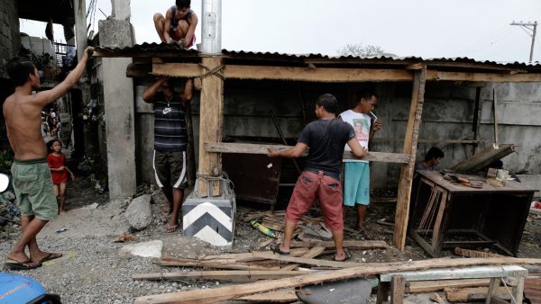 Typhoon lashes south China after killing dozens in Philippines