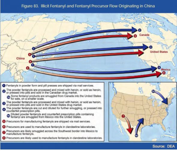 dea fentanyl from china