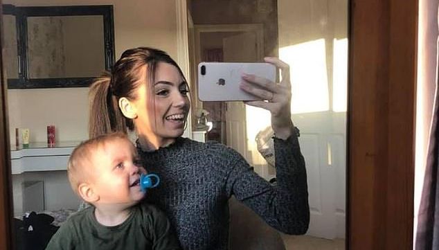 Charley Wills with her 1-year-old son Hugo.  (Facebook / selfie)