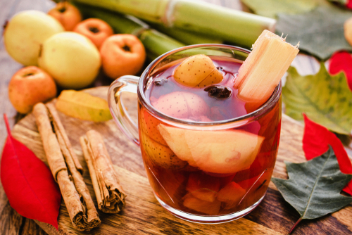 mexican fruits hot punch