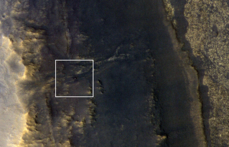 dust storm on mars