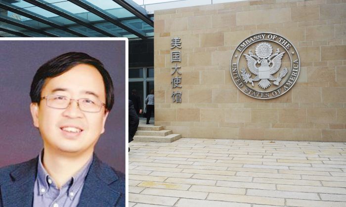 Pan Jianwei, a Chinese physicist who won the 2018 Newcomb Cleveland Prize, was recently denied his U.S. visa application to attend the award ceremony. (MANDEL NGAN/AFP/Getty Images; USTC)