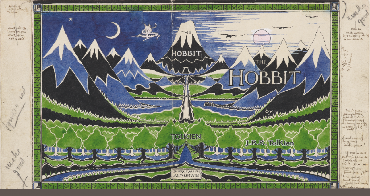 Book cover for The Hobbit