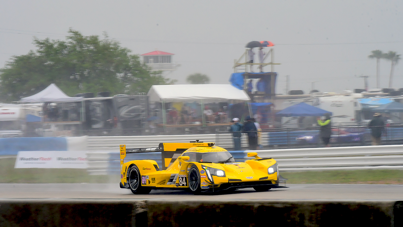 The #84 JDC-Miller Cadillac finished 8th.