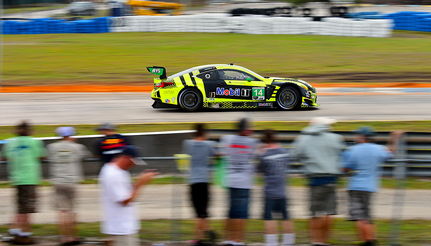 Fans can get close to the action at Sebring.