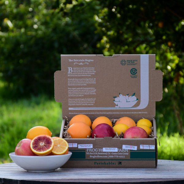 frog hollow farm organic mixed fruit box