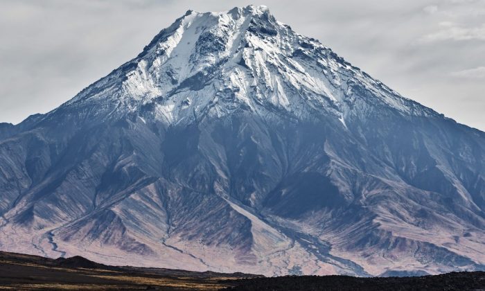 An earthquake erupted in February under the Bolshaya Udina volcano in Russia. (CNN)