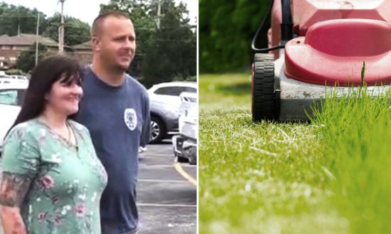 ‘Lazy’ Man Watches As Wife Mows Lawn. When Neighbor Learns Why, He Posts It Online