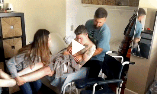 Family Stays Strong Together After Son Became Paralyzed From the Neck Down at 15 Years Old