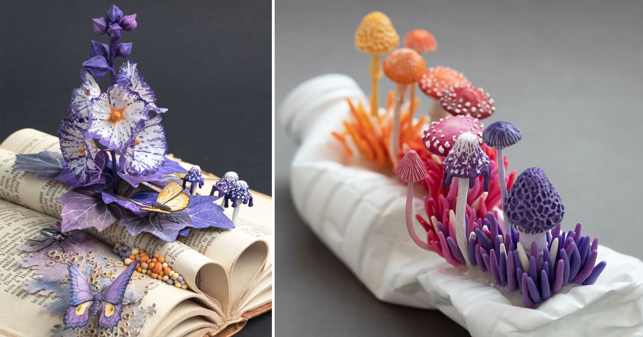 Artist ‘Grows’ Corals, Flowers, and Fungi on Discarded Objects Turning Them Into Artworks