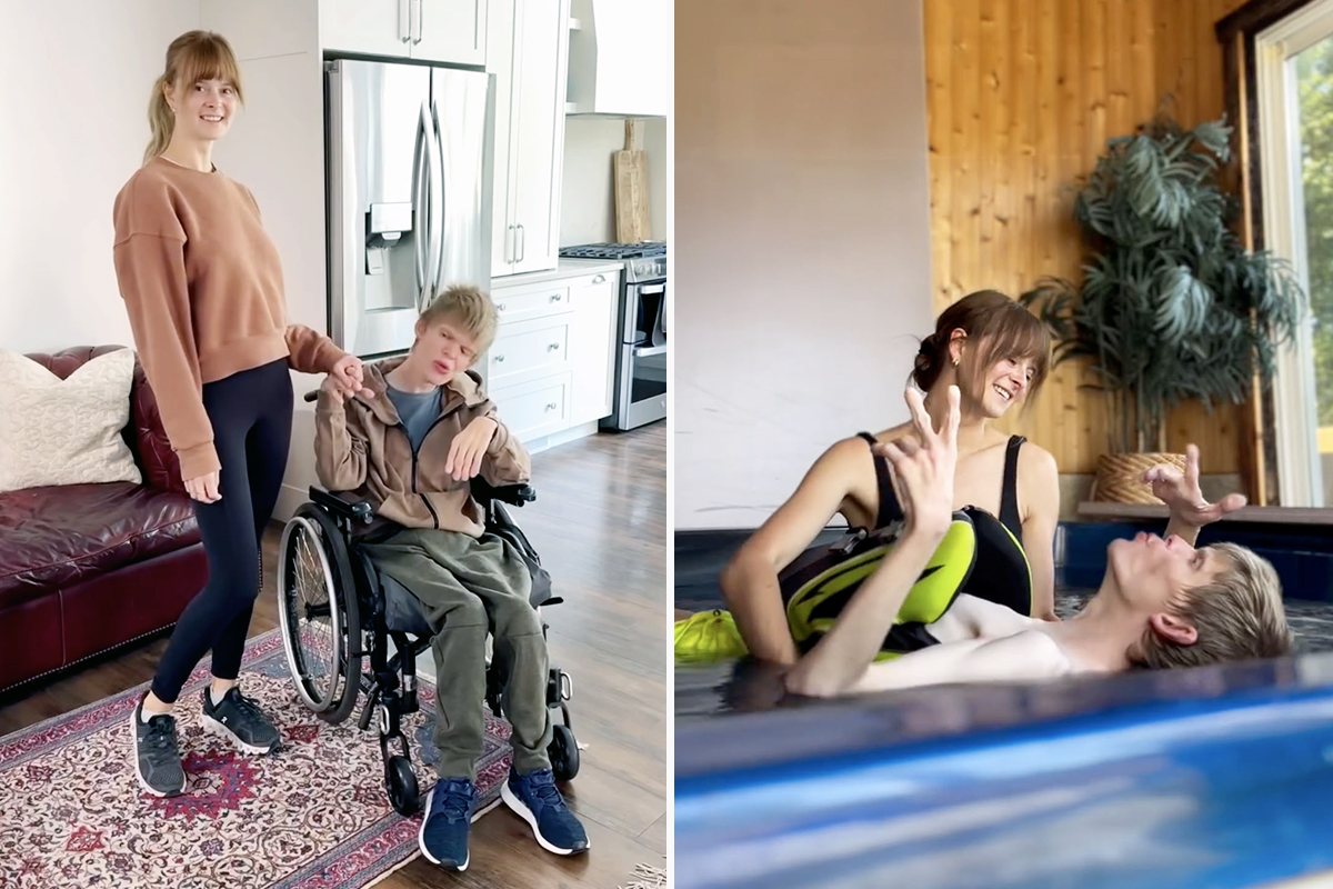 'We Were Meant to Have This Life': Woman Moves With Her Family Next Door to Take Care of Her Brother With Cerebral Palsy
