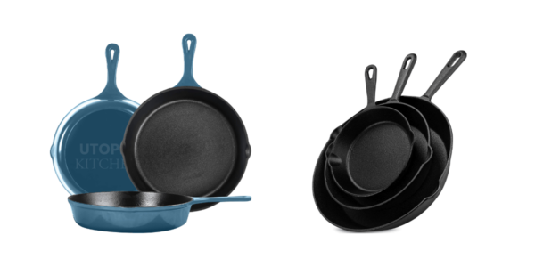 Utopia Kitchen Cast-Iron Skillet  