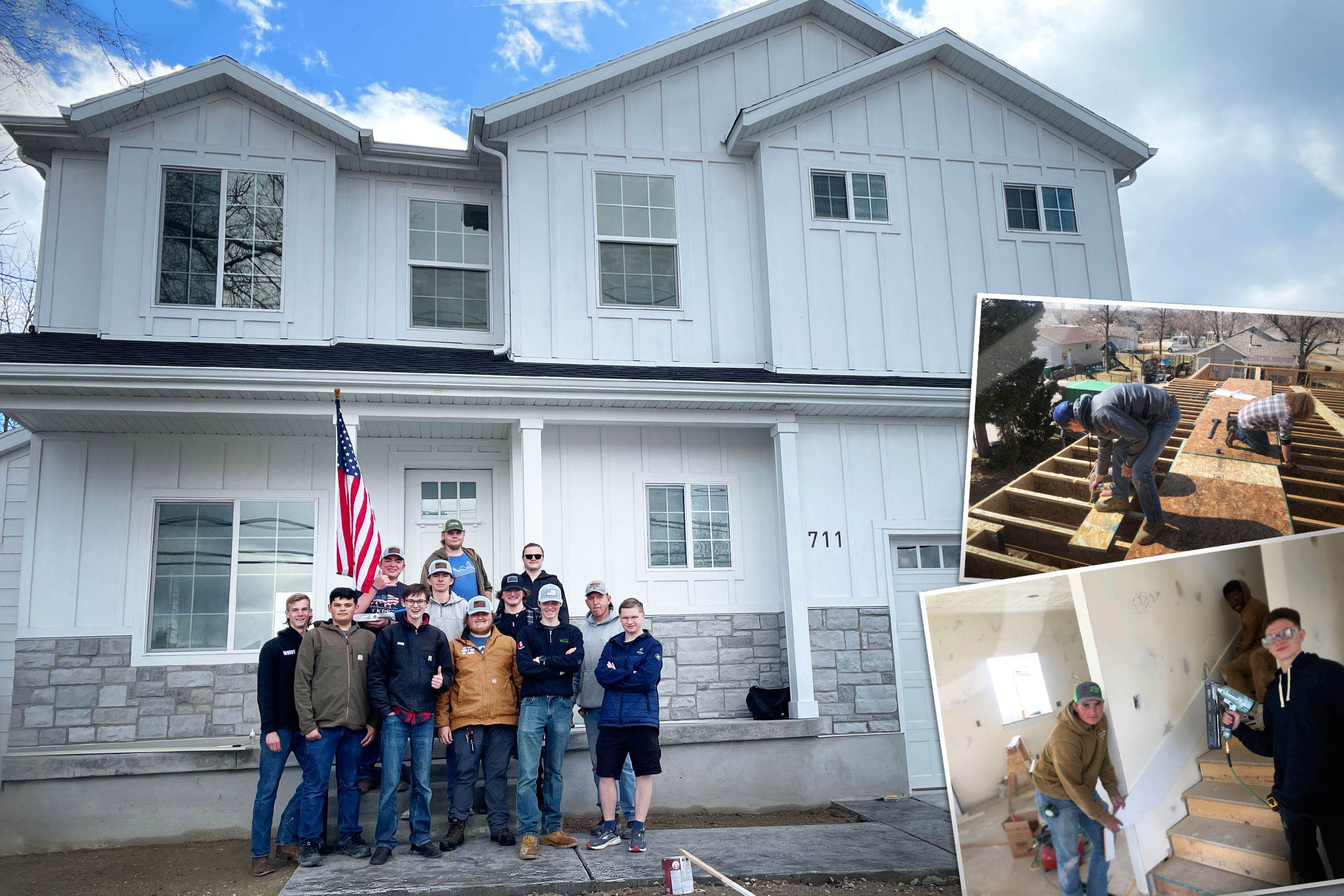 Utah High Schoolers Build New Home in 2 Years in Skills Class—to Become America's New Tradesmen