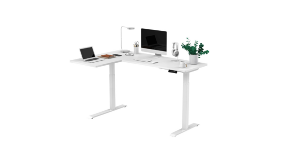 Sanodesk L-Shaped Electric Height Adjustable Standing Desk
