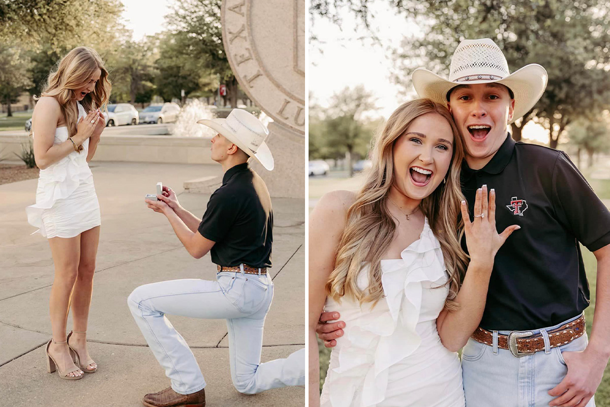 'I Wouldn't Have Wanted It Any Other Way': College Student Receives Surprise Proposal During Senior Photos