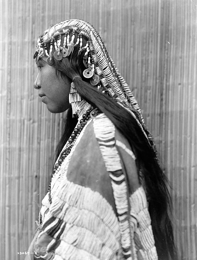 Wisham girl, c1910. (Edward S. Curtis/Library of Congress)